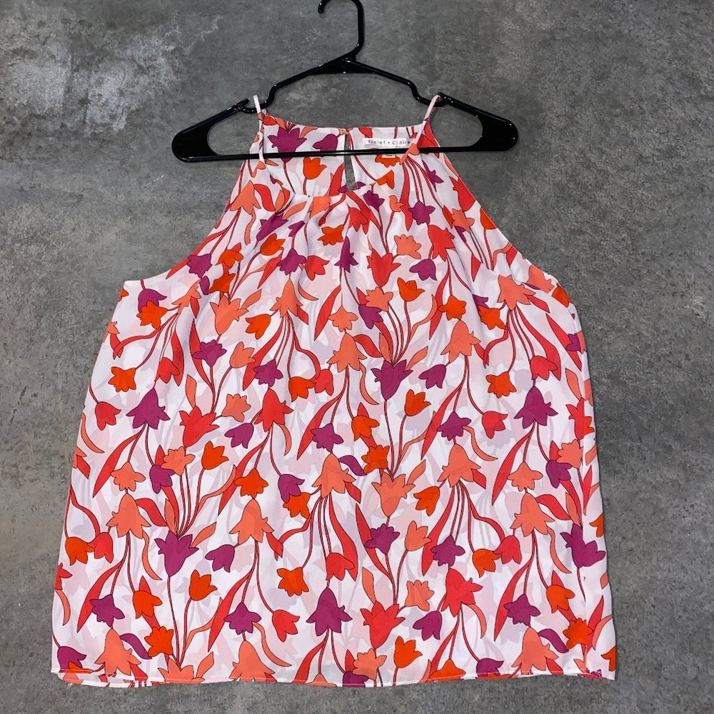 Flower tank top